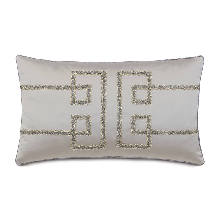 Gold greek hotsell key pillow